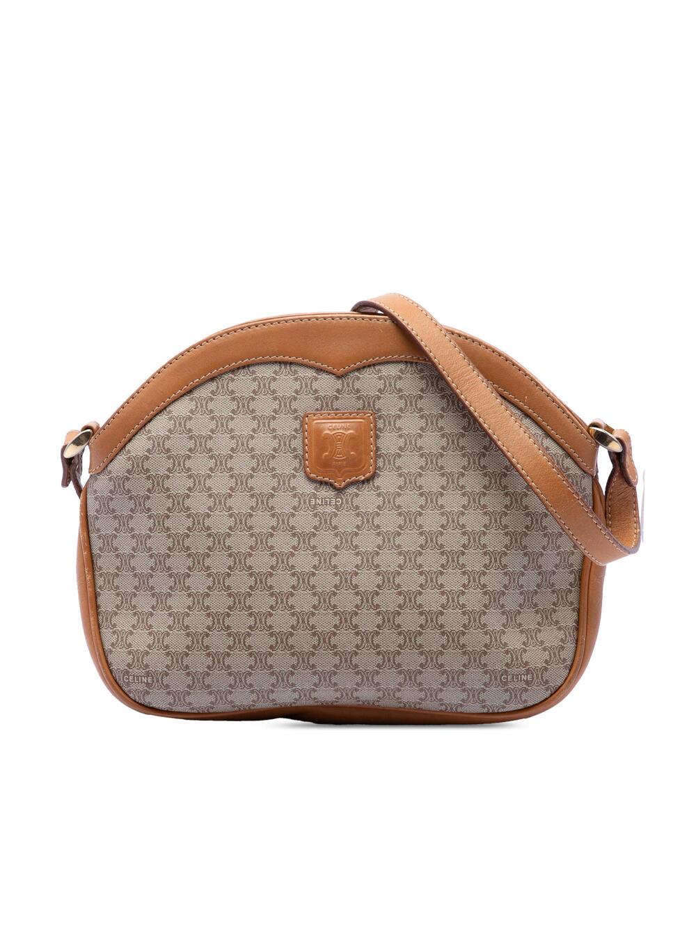 Celine Vintage Saddle Flap Shoulder Bag #367892C50B